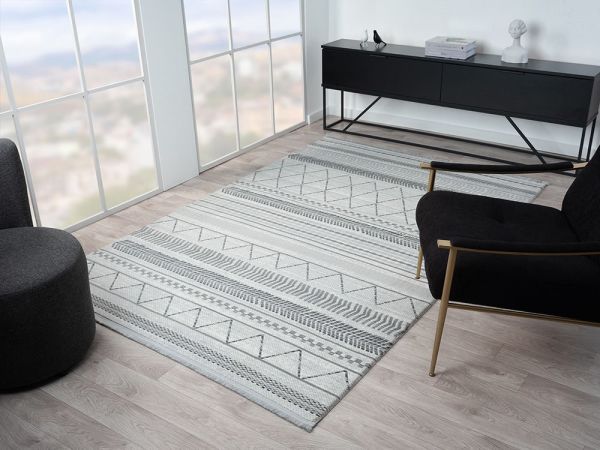 Vista Serisi Tozumaz Antialerjik Gri Renk Makine Halısı VS005G 160x230 (4 mt2)