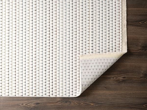 Origami Serisi Beyaz Multi Yumuşak Dokulu Makine Halısı PL-004A 160x230 (4 mt2)