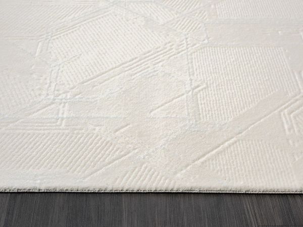 Armony Serisi Akrilik Dokuma Krem Makine Halısı AR011A 160x230 (4 mt2)