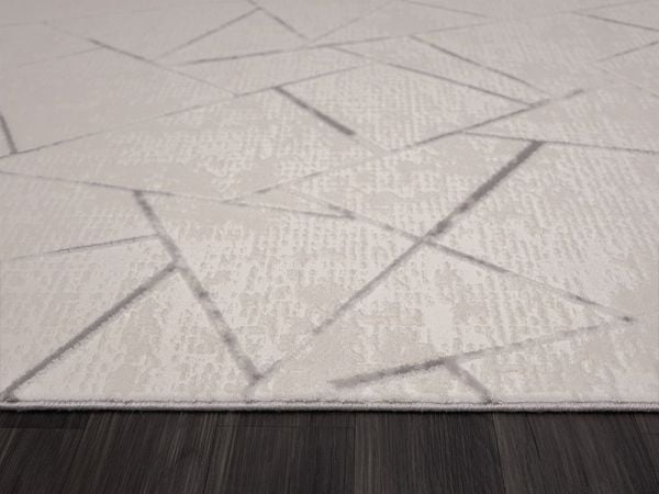 Scala Serisi Triko Akrilik Tozumaz Gri Renk Makine Halısı SC007G 160x230 (4 mt2)