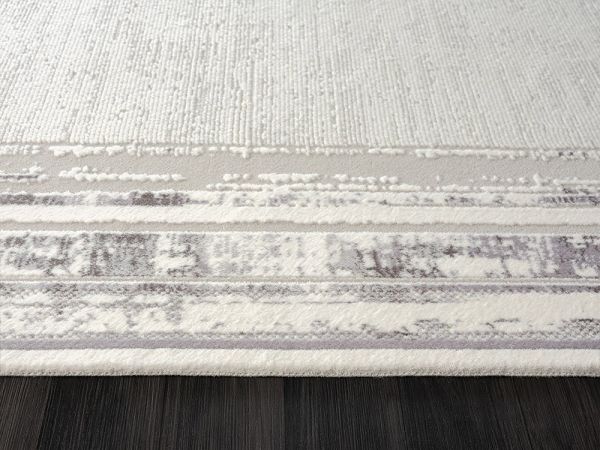 Feel Serisi Akrilik Yüksek Kalite Gri Renk Makine Halısı FL003A 160x230 (4 mt2)