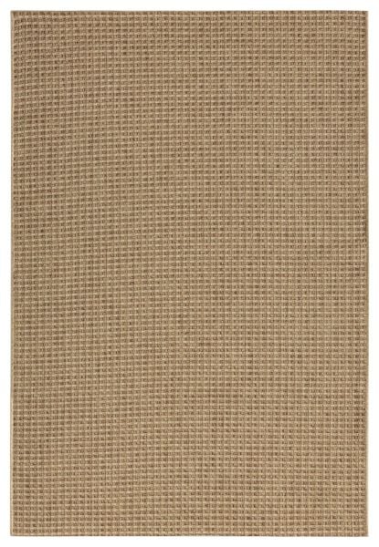 Craft Serisi Açık Kahve Hasır Dokulu Dokuma Halı S-0453