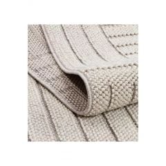 Arya Serisi Gri Krem Modern İskandinav Desenli Makine Halısı T-1074
