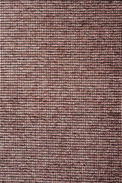 Zett Serisi Mürdüm Pamuklu Yıkanabilir Kaymaz Taban Dokuma Kilim 120x180