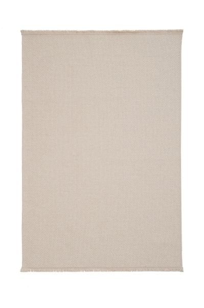 Plain Serisi Sisal Krem Düz Dokuma Kolay Temizlenebilir Halı L-7655