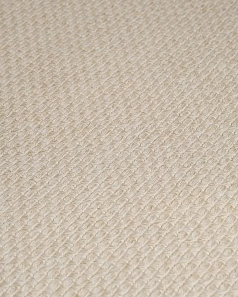 Plain Serisi Sisal Krem Düz Dokuma Kolay Temizlenebilir Halı L-7655
