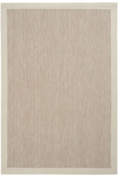 Sisal Serisi Bej Kaymaz Tabanlı Yıkanabilir Sisal Dokuma Halı T-1204